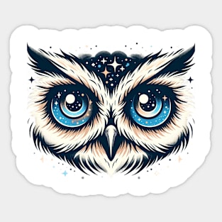 Eye see an Owl Sticker